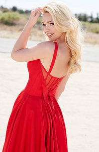 Red Hot Prom Styles from Ellie Wilde