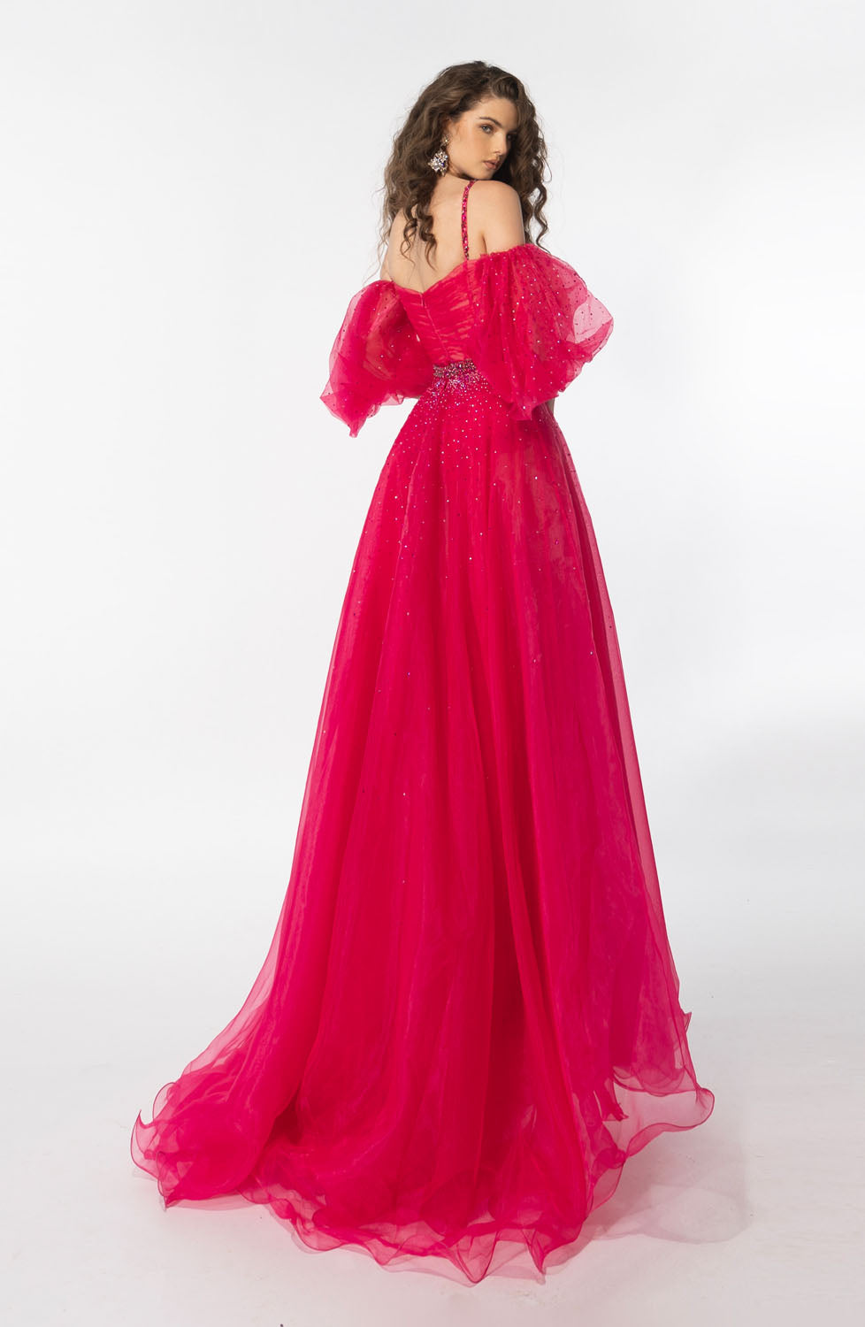 Ava Presley 28556 prom dresses images. Style 28556 by Ava Presley is available in these colors: Fuchsia, Black.
