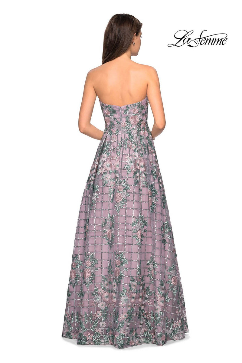Gigi by La Femme 27683 Dress - Formal Approach - Gigi by La Femme Prom Dresses Mauve / 00 Gigi by La Femme 27683 Dress - Formal Approach - Gigi by La Femme Prom Dresses Mauve / 00
