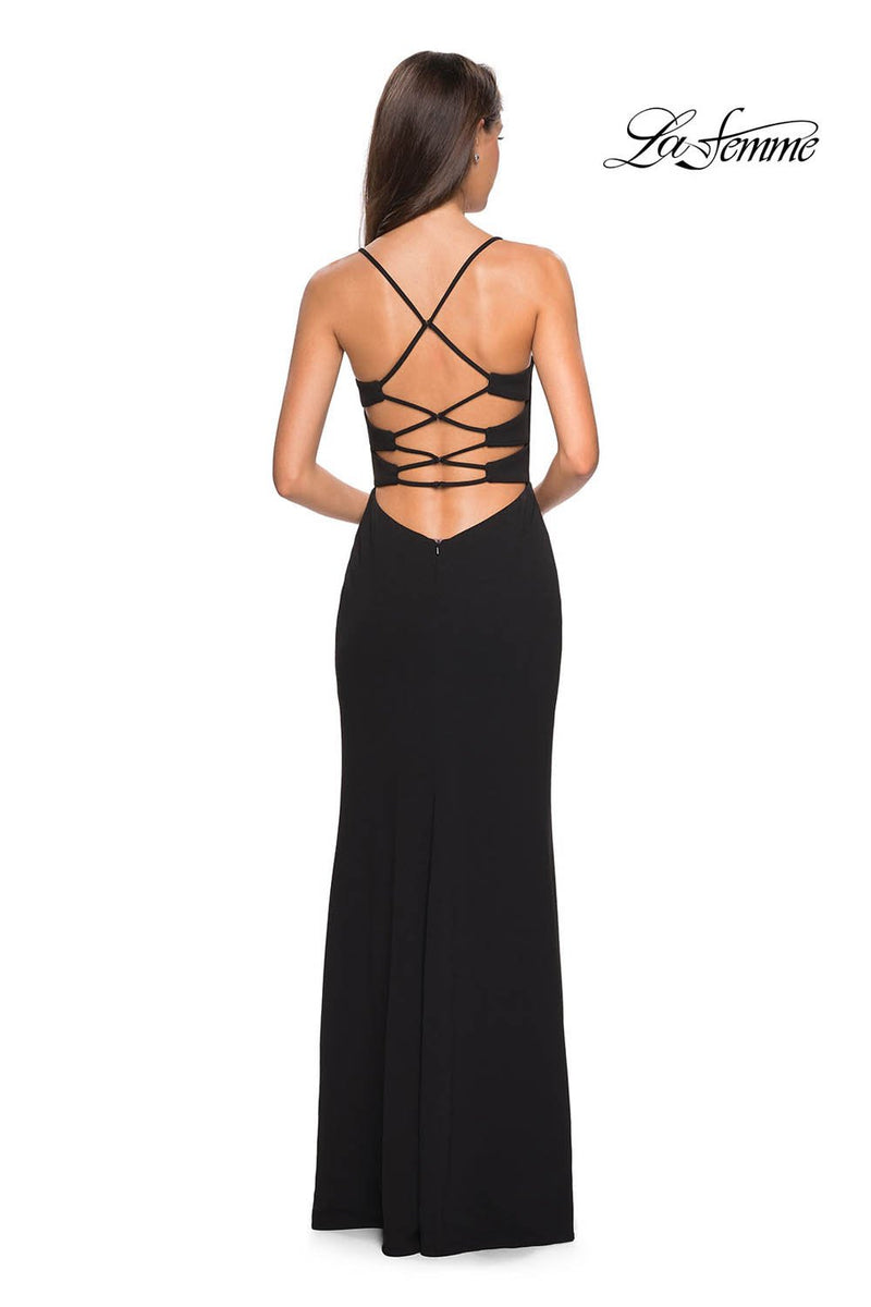 tiana dress blue Tiana Front Tie Thin Strap Mini Dress