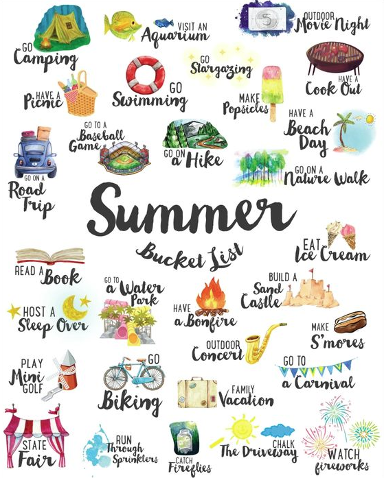 Summer Bucket List Inspo