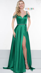 Going Green with Colors Dress