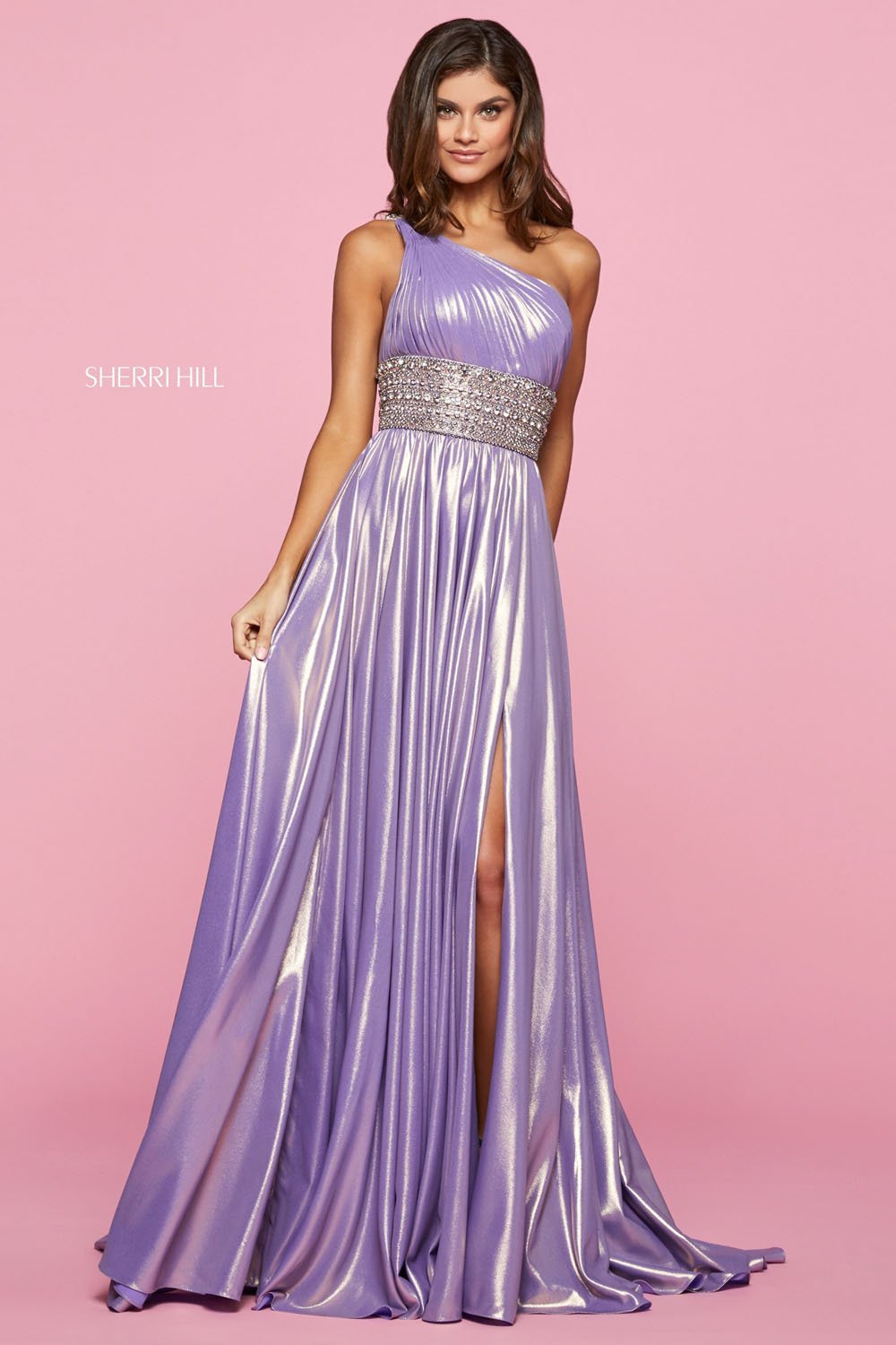 Sherri Hill 53304 Prom Dress - Coral-Gold | NewYorkDress Sherri Hill 53304 Prom Dress - Coral-Gold | NewYorkDress