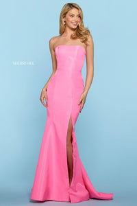 Sherri Hill 53341 dress images in these colors: Yellow, Light Blue, Emerald, Black, Lilac, Red, Candy Pink, Royal, Coral, Navy, Fuchsia.
