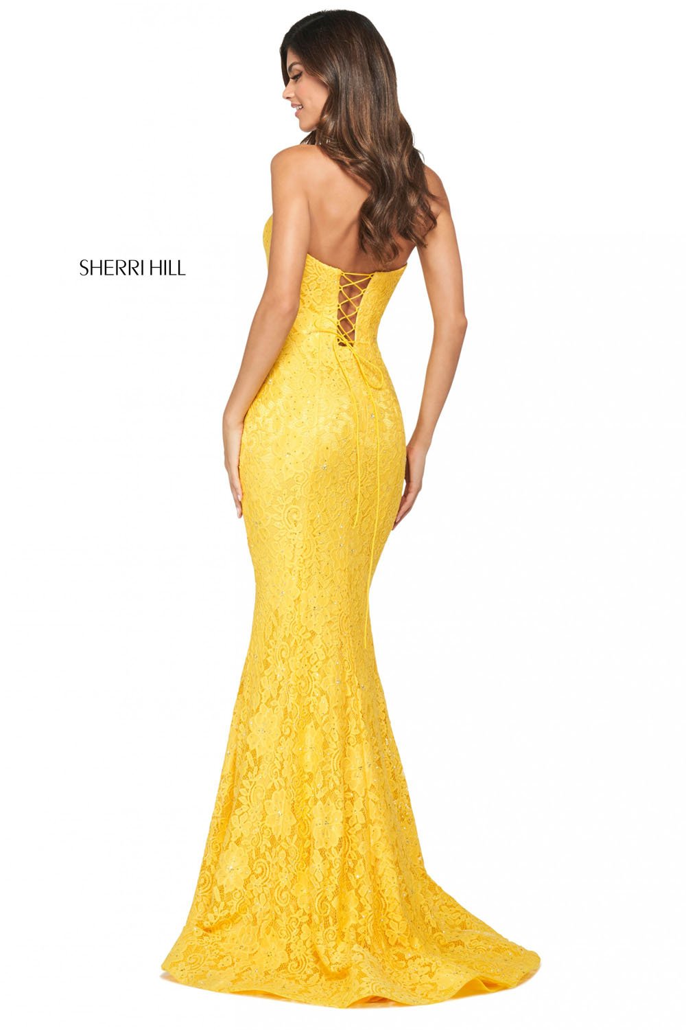 Sherri Hill 53358 dress images in these colors: Ivory, Red, Peacock, Yellow, Black, Royal, Navy, Coral, Teal, Dark Red, Pink, Blush, Light Yellow, Aqua, Jade, Bright Pink.