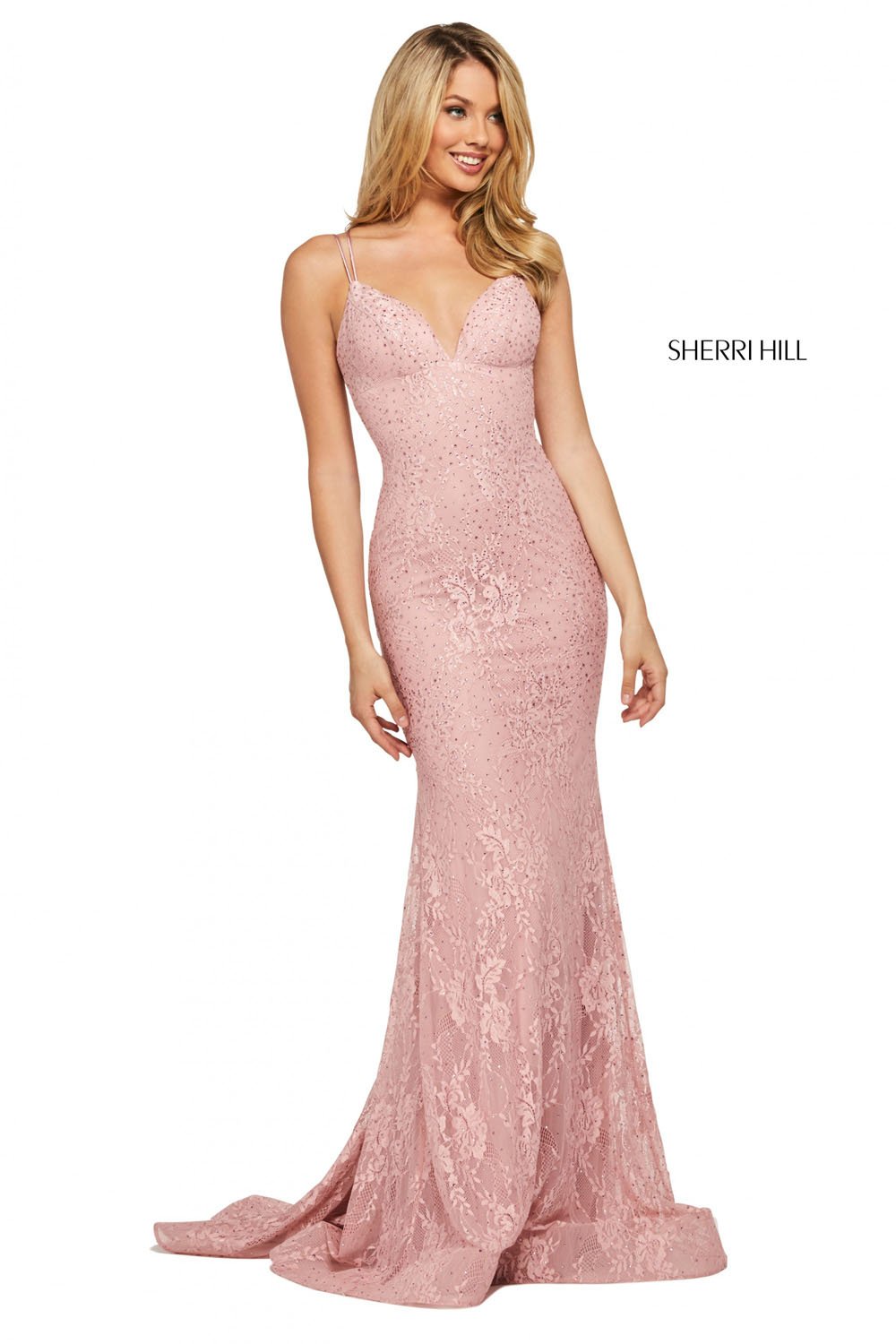 Sherri Hill 53364 dress images in these colors: Pink, Navy, Royal, Red, Ivory, Black, Aqua.