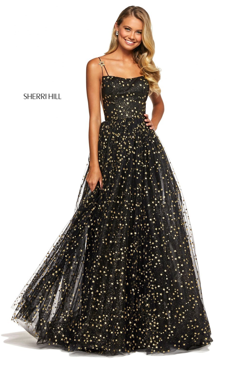 Sherri Hill 53583 Prom Dress - Black/Gold | NewYorkDress Sherri Hill 53583 Prom Dress - Black/Gold | NewYorkDress