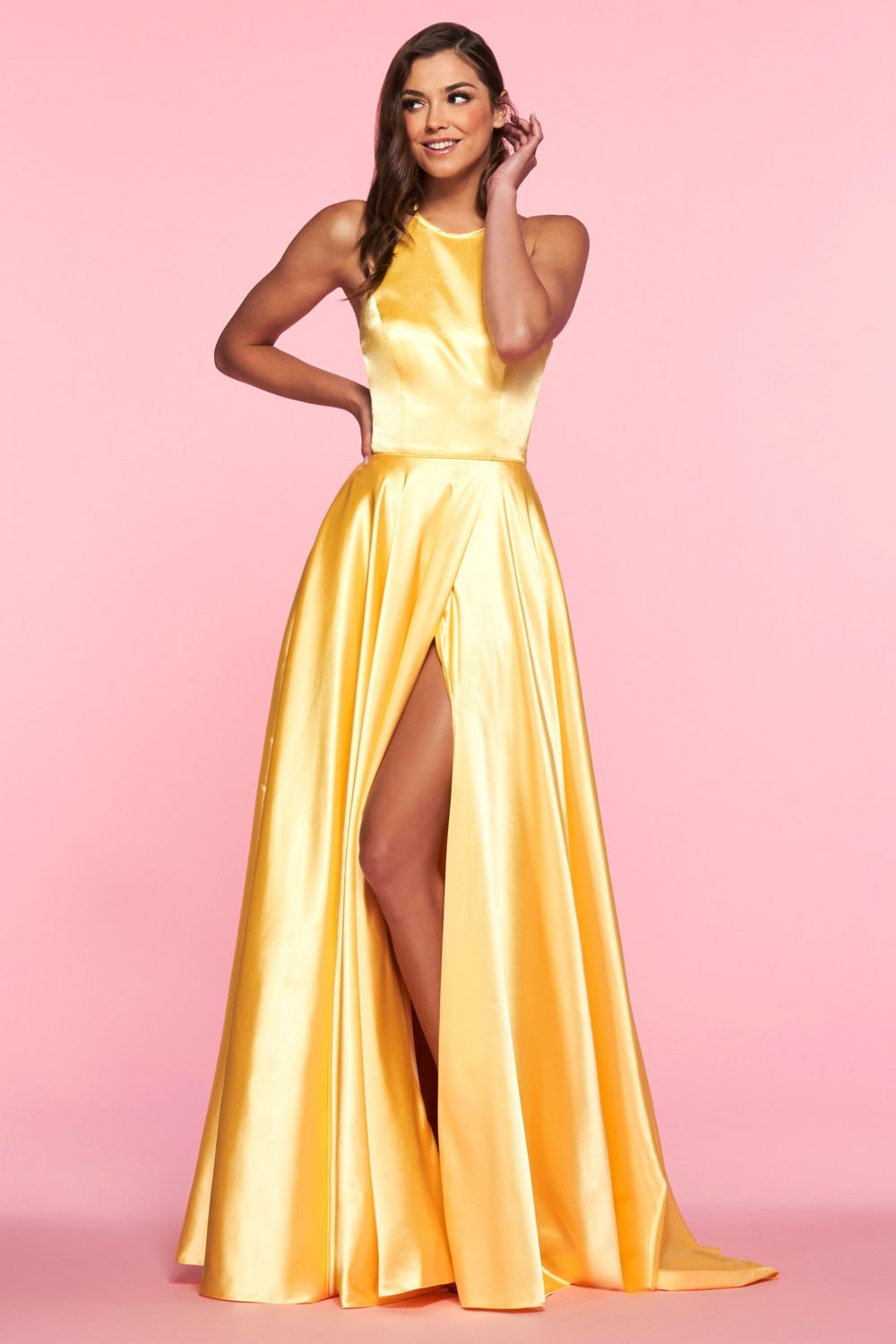 Sherri Hill 53875 dress images in these colors: Royal, Red, Rose, Yellow, Light Blue.