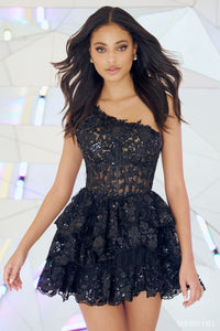 Sherri Hill 55803 formal dress images.  Sherri Hill 55803 is available in these colors: Navy, Blush, Ivory, Black, Light Blue, Red, Lilac, Periwinkle.