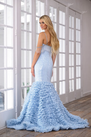 Ava Presley 28598 prom dresses images. Style 28598 by Ava Presley is available in these colors: Light Blue, Blush.