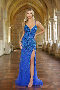 Ava Presley 38875 prom dress images. Style 38875 by Ava Presley is available in these colors: Hot Pink, Royal.