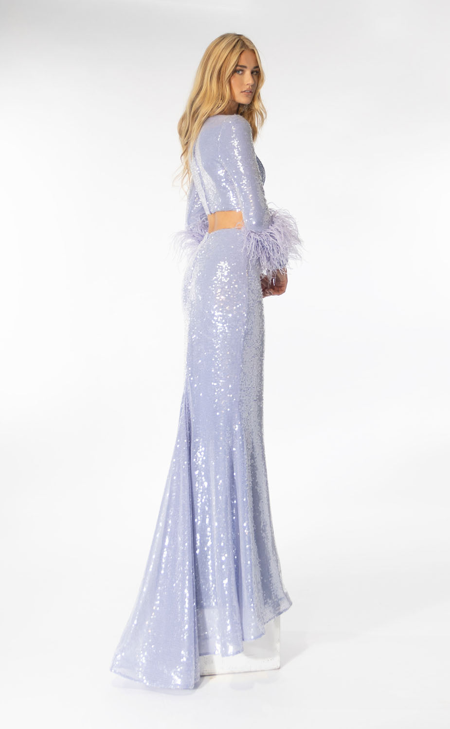 Ava Presley 39259 prom dresses images. Style 39259 by Ava Presley is available in these colors: Periwinkle, Off White.