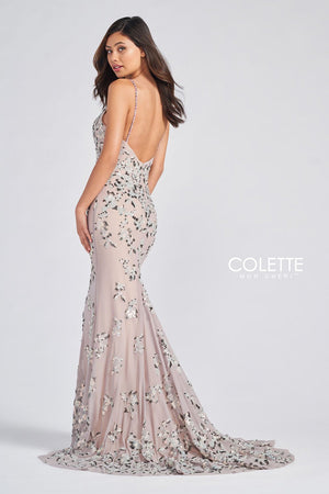 Colette CL12236 Taupe prom dresses.  Taupe prom dresses image by Colette.