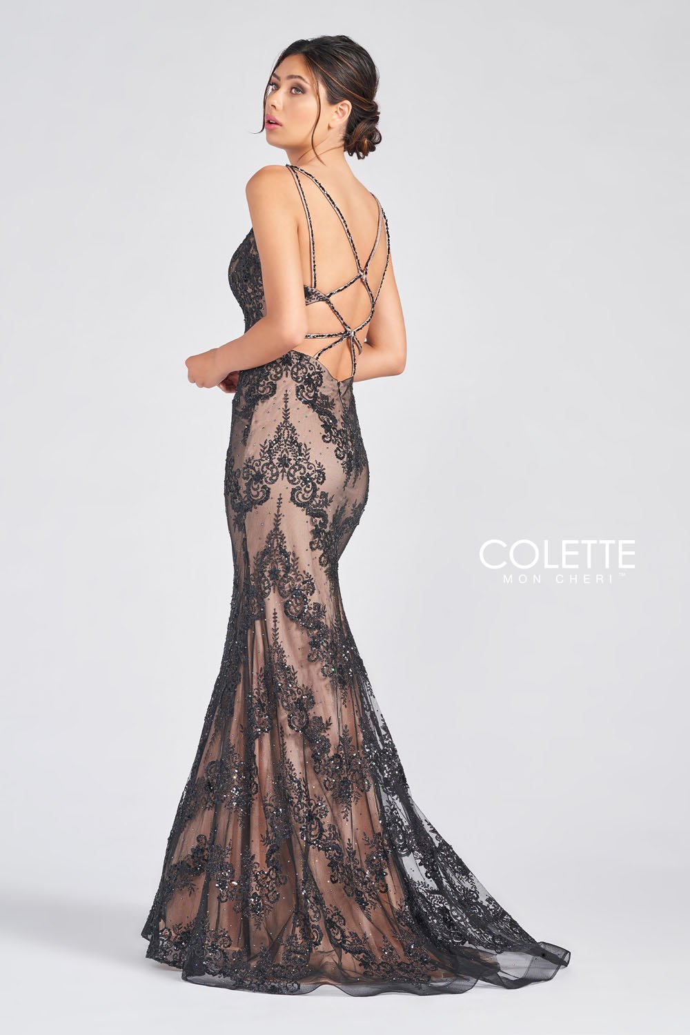 Colette Style CL12245 | Colette Dresses | International Prom Association 8 / Black Nude Colette Style CL12245 | Colette Dresses | International Prom Association 8 / Black Nude