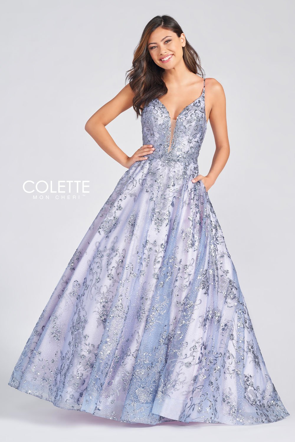 Colette CL12259 Dusty Lilac prom dresses.  Dusty Lilac prom dresses image by Colette.