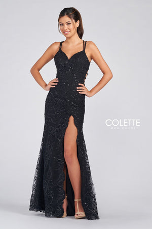 Colette CL12280 Black prom dresses.  Black prom dresses image by Colette.