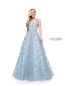 Colors Dress 2288 dress images.  Colors 2288 dresses are available in these colors: Light Blue, Hot Coral, Lime.