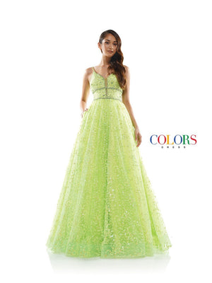 Colors Dress 2288 dress images.  Colors 2288 dresses are available in these colors: Light Blue, Hot Coral, Lime.