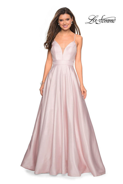 Gigi by La Femme 27823 Dress - Formal Approach - Gigi by La Femme Prom Dresses Aqua / 10