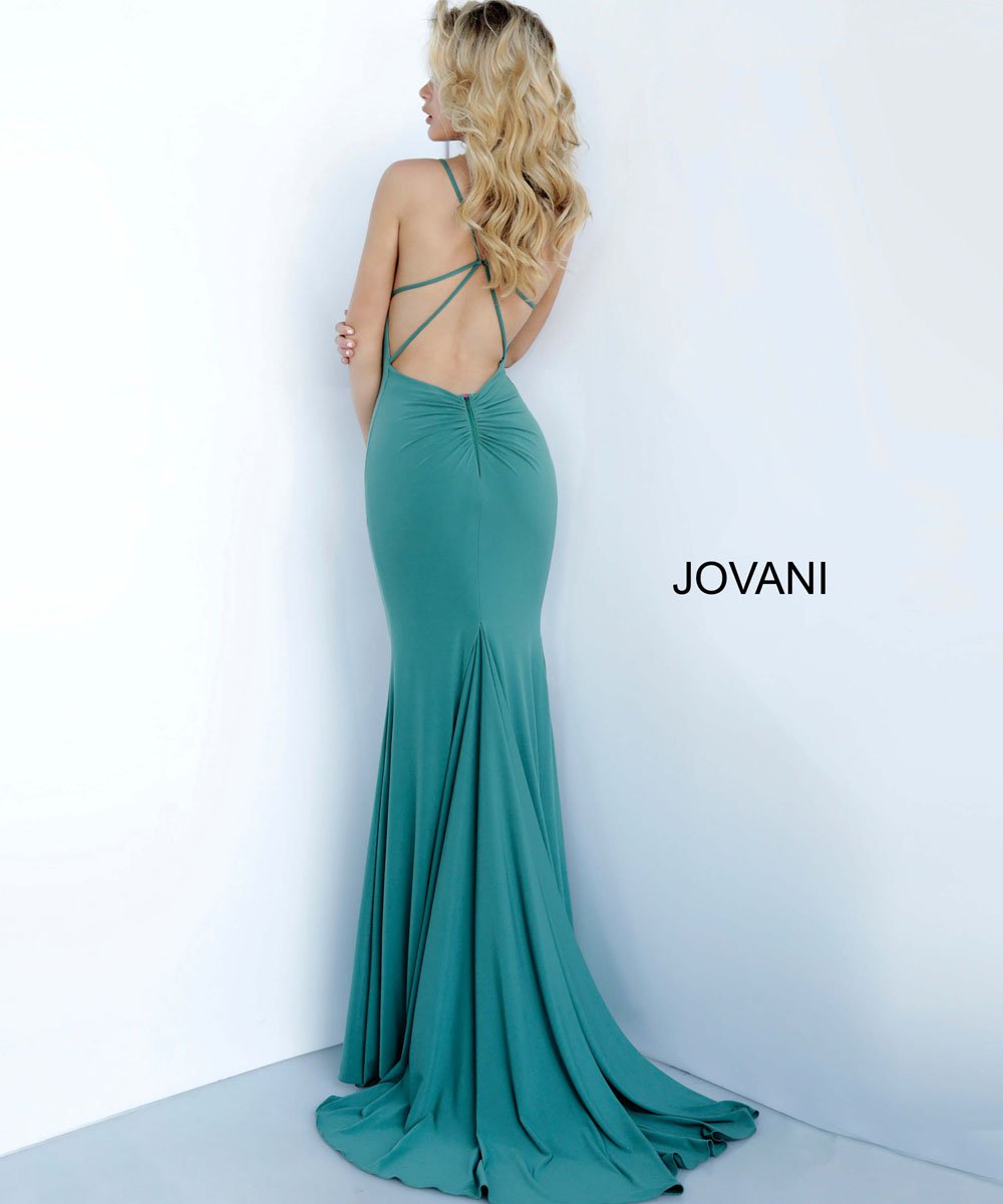 Jovani 00512 dress images in these colors: Black, Blush, Burgundy, Sage.