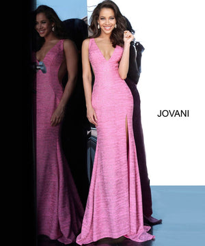 Jovani 02472 dress images in these colors: Black Gold, Black Multi, Gunmetal, Hot Pink, Jade, Red, Royal, Soft Blue Silver.