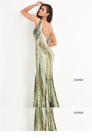 Jovani 05103 dress images in these colors: Green .