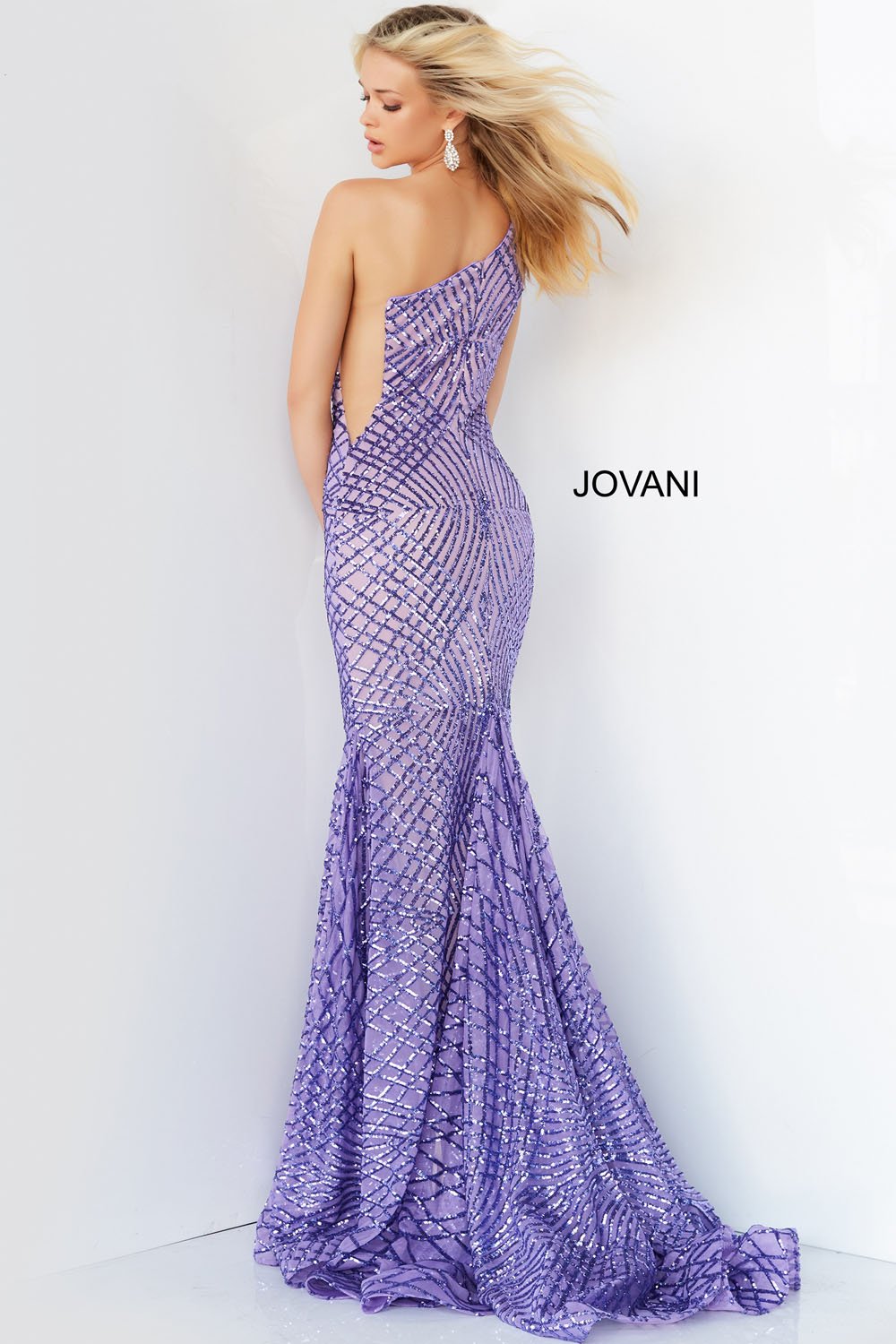 Jovani 06517 Lilac prom dresses images.