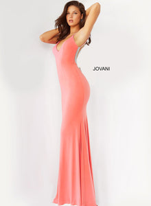 Jovani 07297 prom dress images.  Jovani 07297 is available in these colors: Black, Hot Pink, Light Blue, Navy, Red, White.