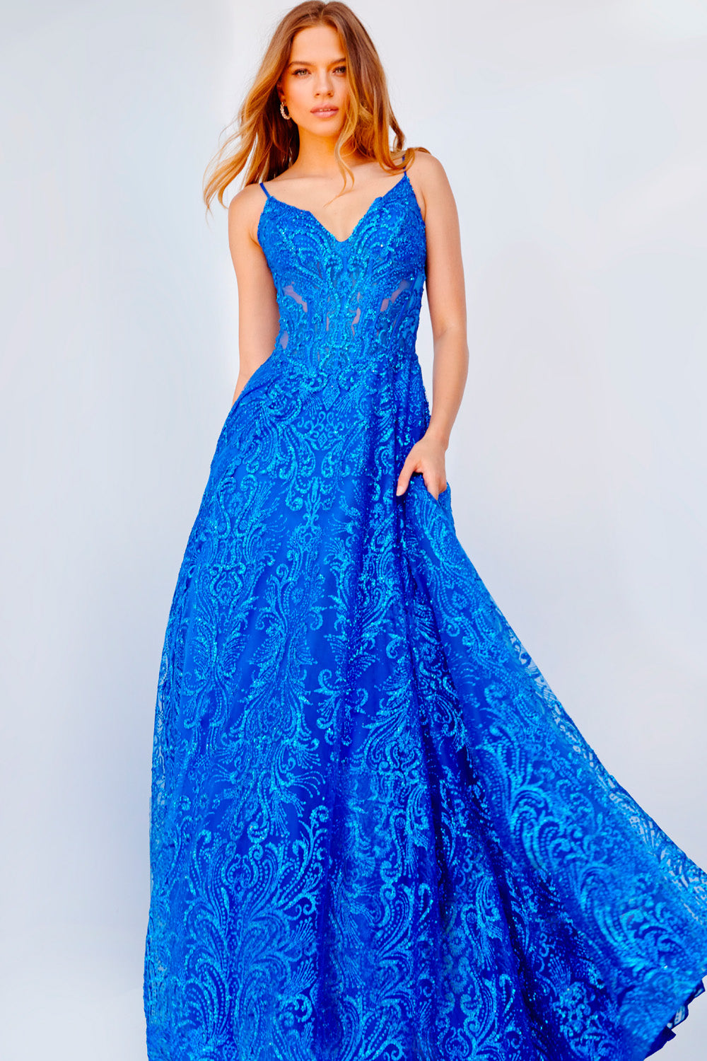 Jovani 09016 Prom Dress - Royal | NewYorkDress Jovani 09016 Prom Dress - Royal | NewYorkDress