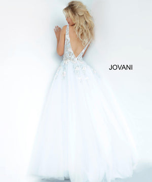 Jovani 11092 dress images in these colors: Light Blue.