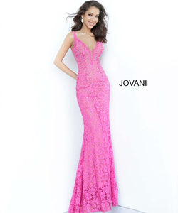 Jovani 48994 dress images in these colors: Black, Bright Pink, Emerald, Fuchsia, Grey, Light Blue, Lilac, Light Pink, Navy, Peach, Perriwinkle, Red, White.