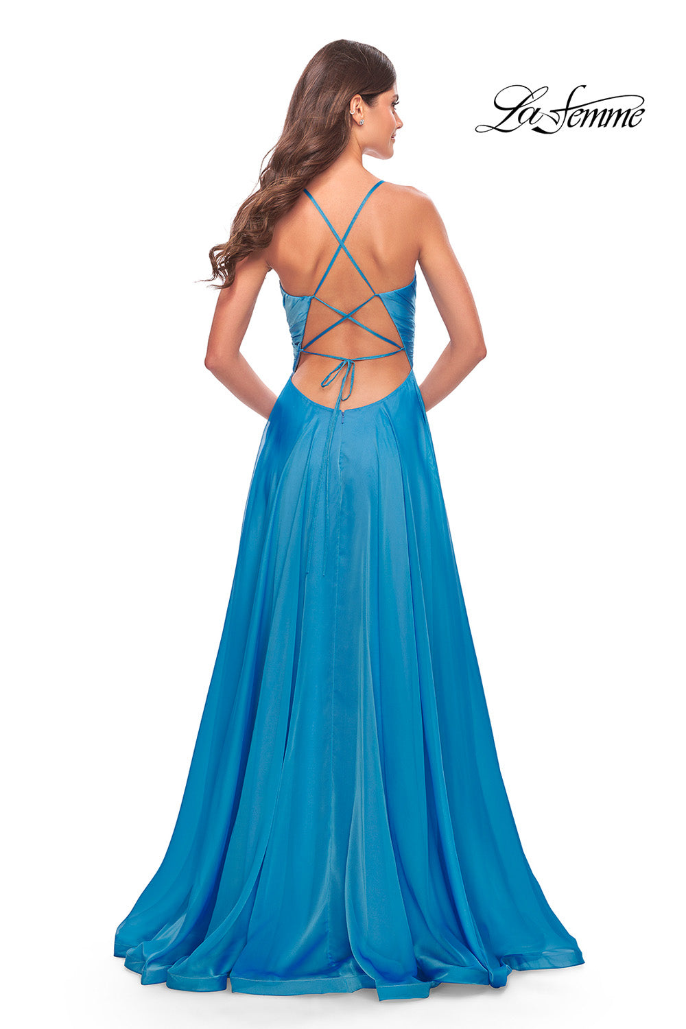 La Femme Style 30840 | La Femme Dresses | International Prom Association InternationalProm.com La Femme Style 30840 | La Femme Dresses | International Prom Association InternationalProm.com