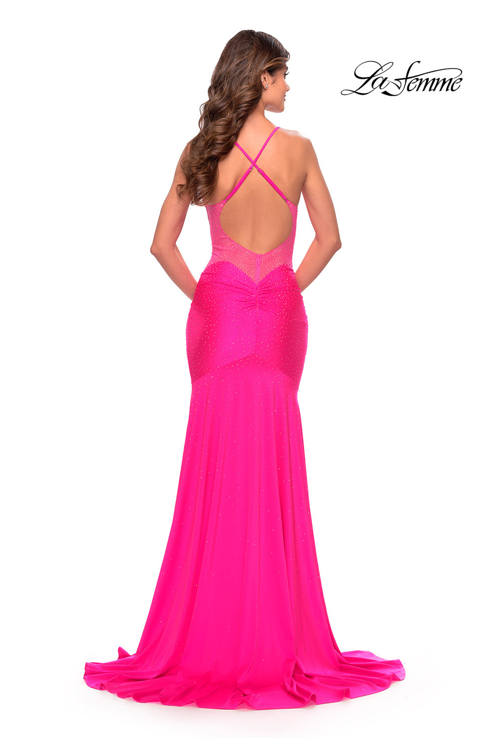 La Femme Prom Dress Mermaid