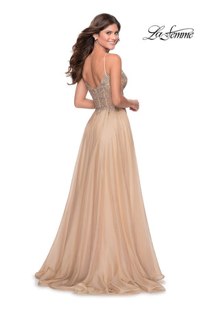 La Femme 28543 Dress - La Femme Prom Dresses - Formal Approach 12 / Cloud Blue La Femme 28543 Dress - La Femme Prom Dresses - Formal Approach 12 / Cloud Blue