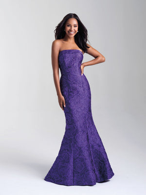 Madison James 20-315 dress images in these colors: Silver, Purple, Fuchsia.