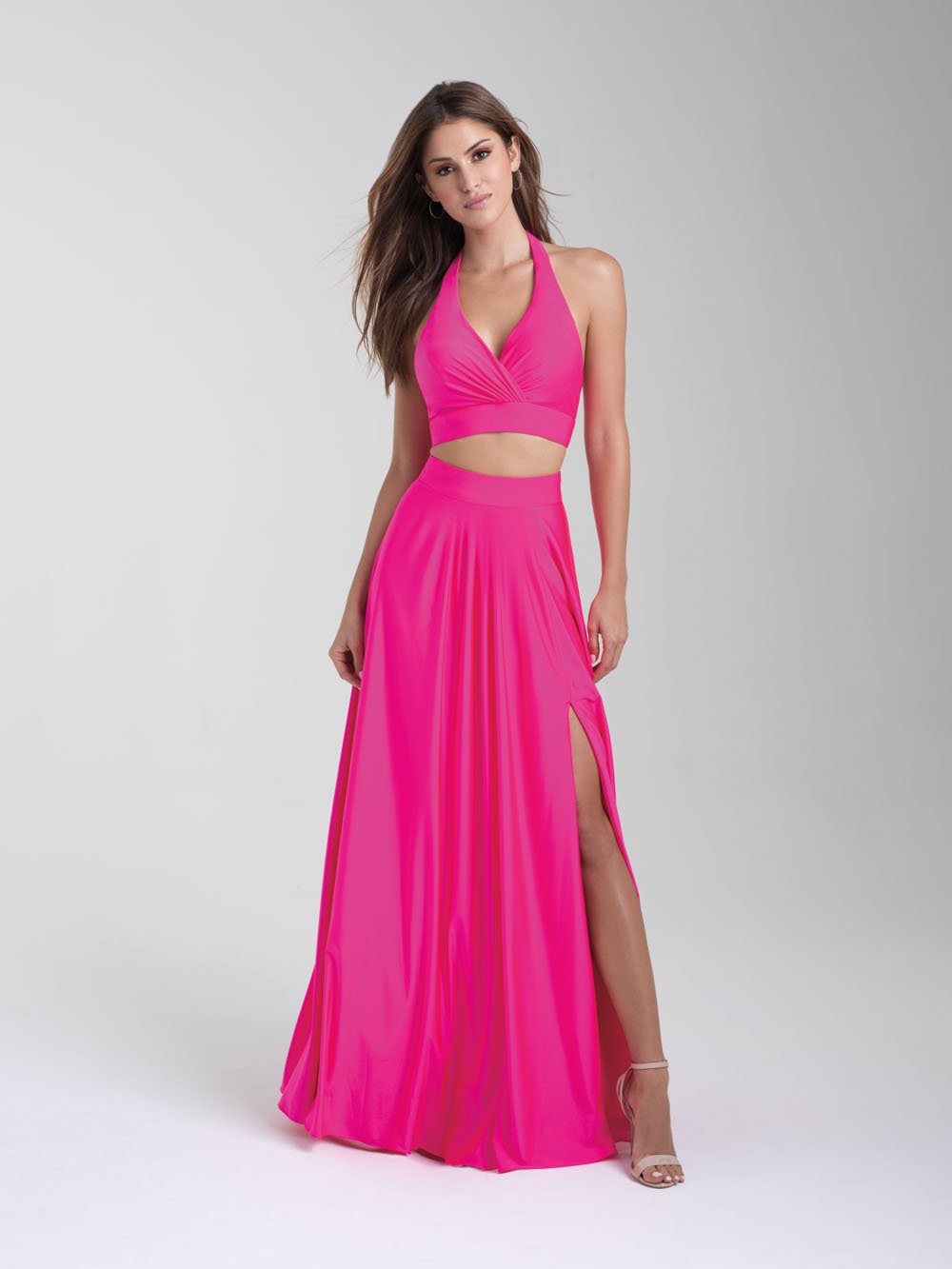 strapless open back dress Two Piece A-Line Straps Pink Satin Prom Dress,Cheap Prom Dresses, strapless open back dress Two Piece A-Line Straps Pink Satin Prom Dress,Cheap Prom Dresses,