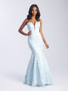 Madison James 20-329 dress images in these colors: Light Blue, Ivory Nude, Black Nude, Ivory Ivory.