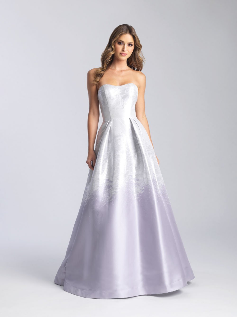 Madison James 20-334 dress images in these colors: Silver, Black Silver, English Rose.