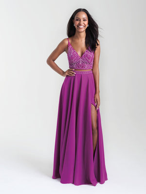 Madison James 20-389 dress images in these colors: Sky Blue, Mint, Fuchsia, Black.