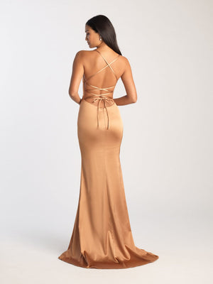 Madison James 20-395 dress images in these colors: Green, Red, Twilight, Bronze.