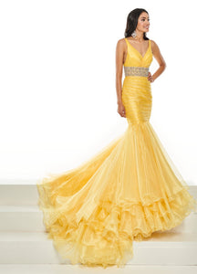 PrimaDonna by Rachel Allan 5108 dress images in these colors: Yellow, Red.