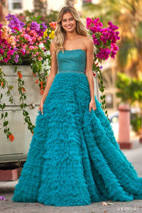 Sherri Hill 54332 jade prom dresses image.