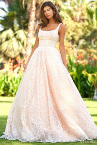 Sherri Hill 54338 ivory prom dresses image.