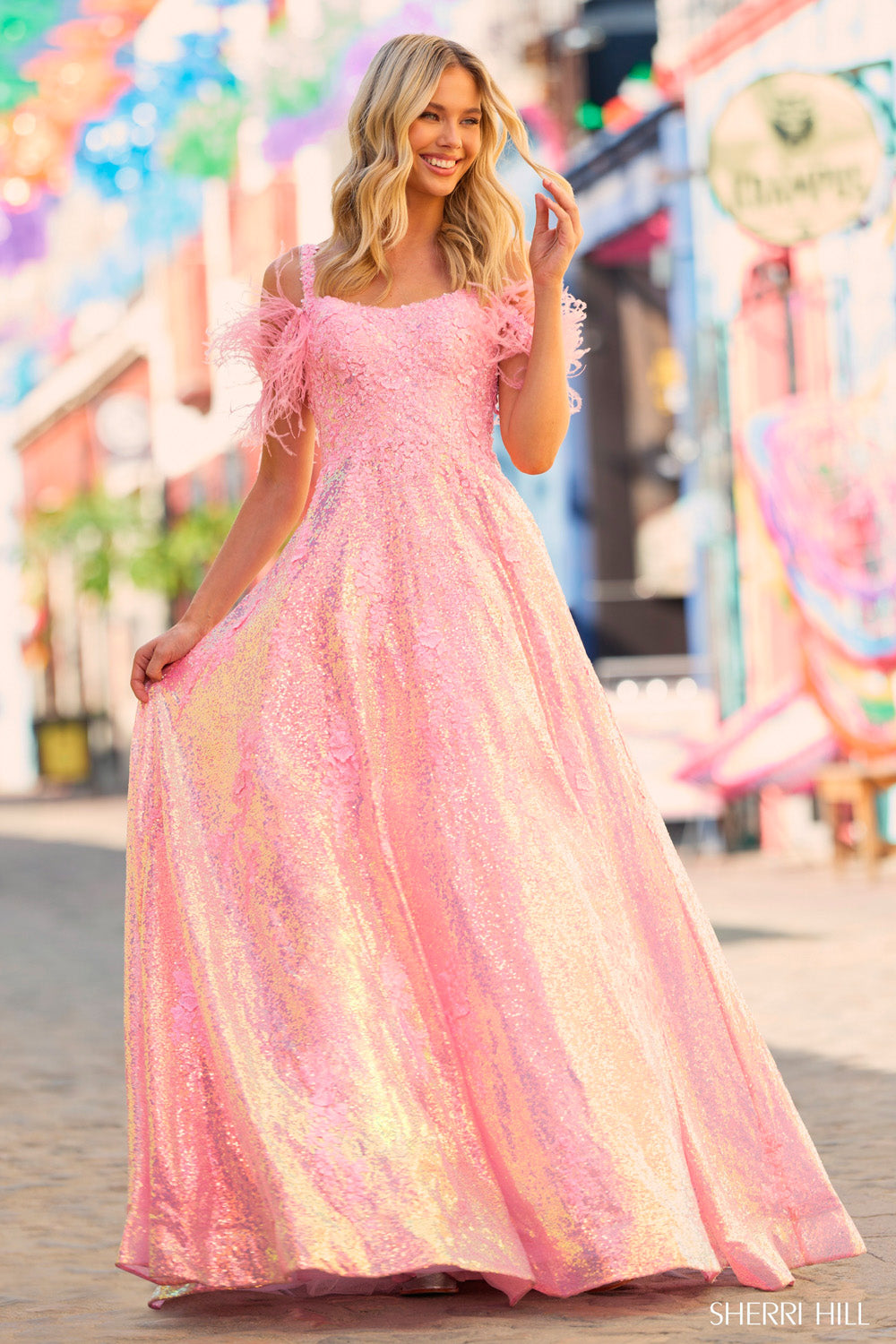 Sherri Hill 55585 Dress | Sherri Hill Dresses | Formal Approach 16 / Pink Sherri Hill 55585 Dress | Sherri Hill Dresses | Formal Approach 16 / Pink