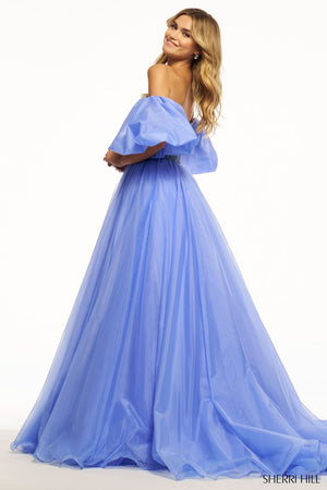 periwinkle prom dress Sherri Hill 56052 Dress | Sherri Hill Dresses