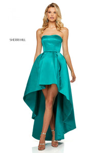 Sherri Hill 52114 dress images in these colors: Yellow, Red, Turquoise, Emerald, Fuchsia, Royal, Ivory, Light Blue, Light Pink.