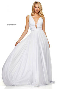 Sherri Hill 52274 dress images in these colors: Ivory.