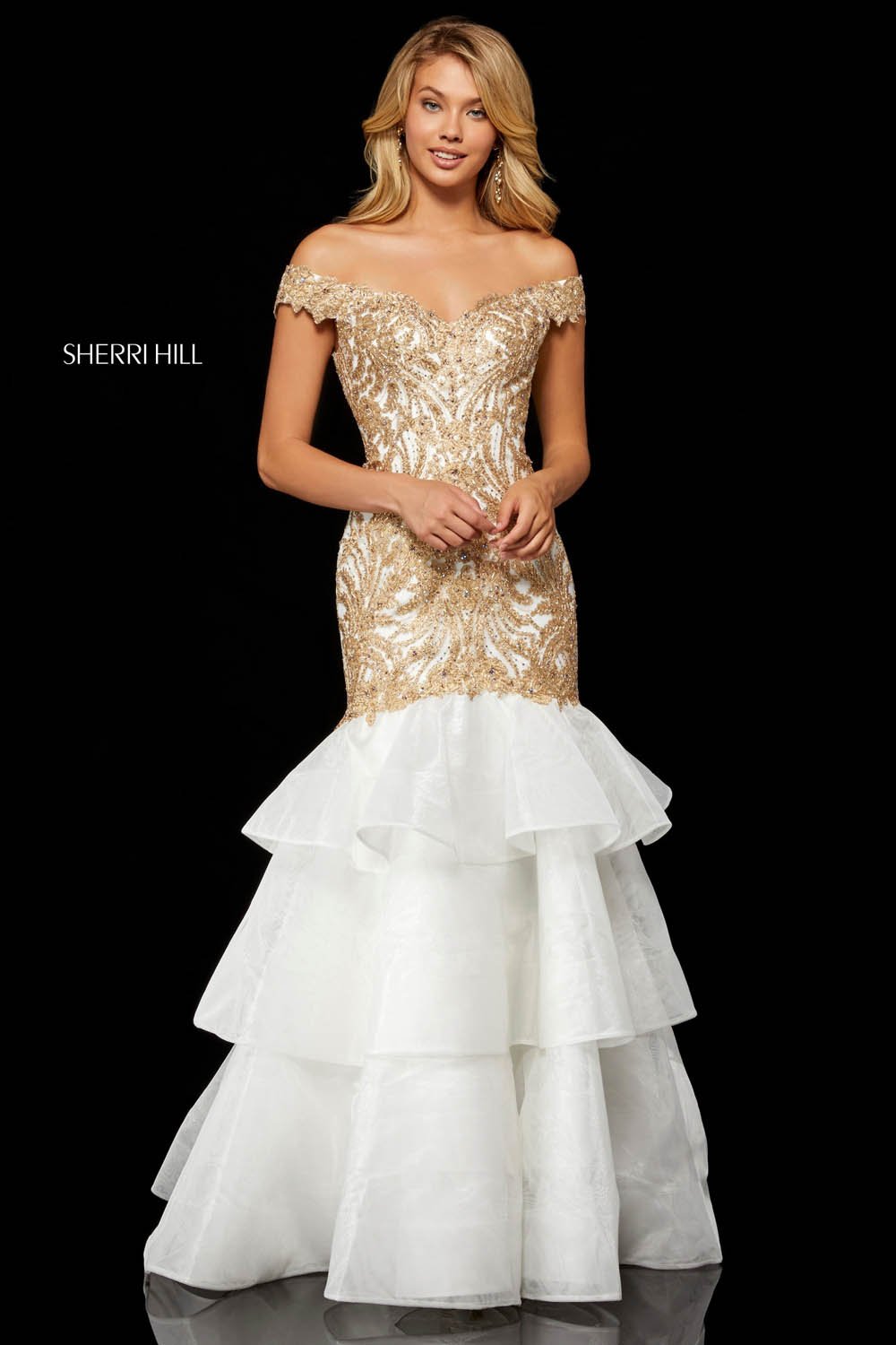 Sherri Hill 52347 Dress | Sherri Hill Prom Dresses D0 / Light Blue Sherri Hill 52347 Dress | Sherri Hill Prom Dresses D0 / Light Blue