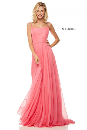 Sherri Hill 52839 dress images in these colors: Yellow, Blush, Red, Aqua, Fuchsia, Light Blue, Lilac, Ivory, Coral, Periwinkle, Emerald.